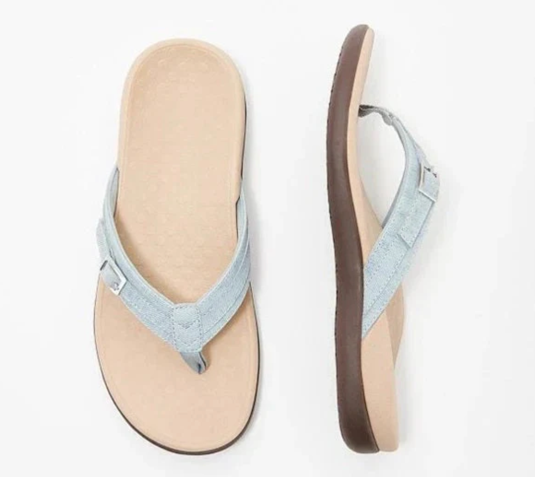 Lively orthopedic flip flops